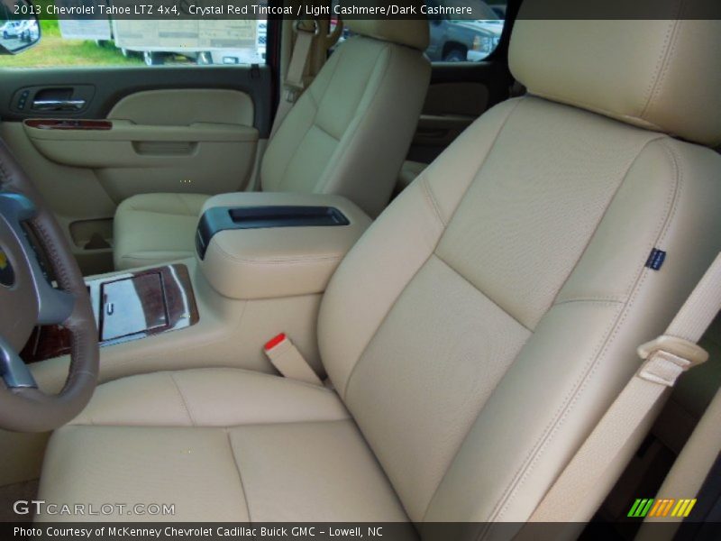 Front Seat of 2013 Tahoe LTZ 4x4