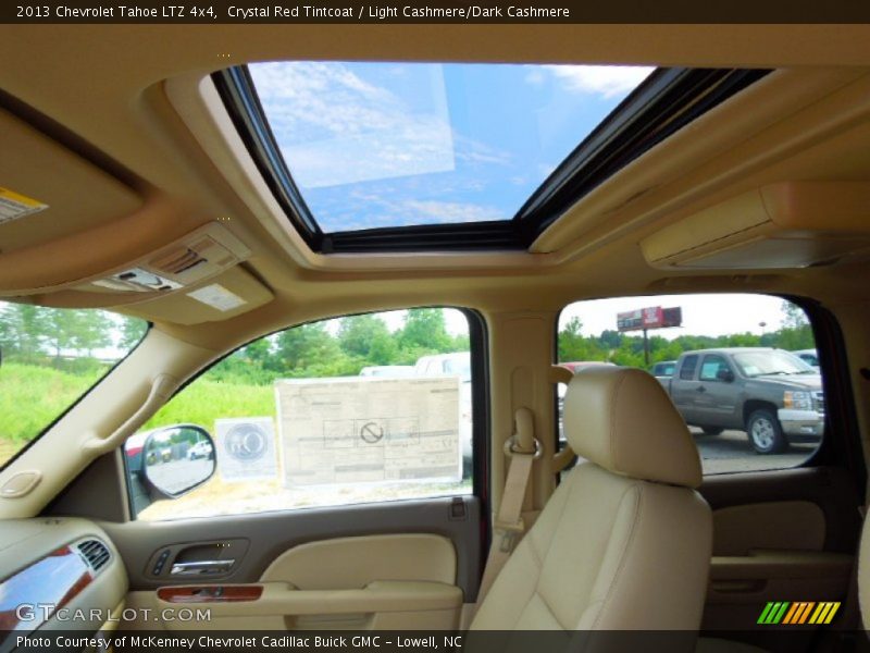 Crystal Red Tintcoat / Light Cashmere/Dark Cashmere 2013 Chevrolet Tahoe LTZ 4x4