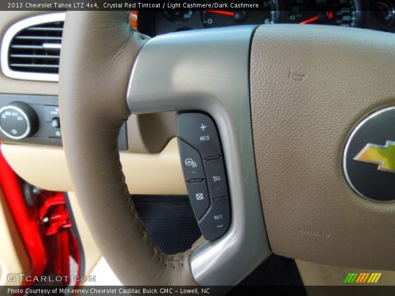 Controls of 2013 Tahoe LTZ 4x4