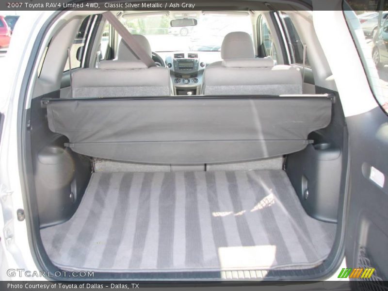 Classic Silver Metallic / Ash Gray 2007 Toyota RAV4 Limited 4WD