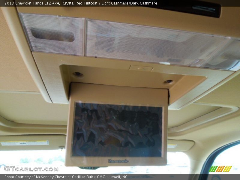 Crystal Red Tintcoat / Light Cashmere/Dark Cashmere 2013 Chevrolet Tahoe LTZ 4x4