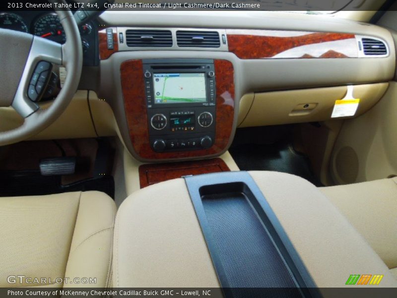 Crystal Red Tintcoat / Light Cashmere/Dark Cashmere 2013 Chevrolet Tahoe LTZ 4x4