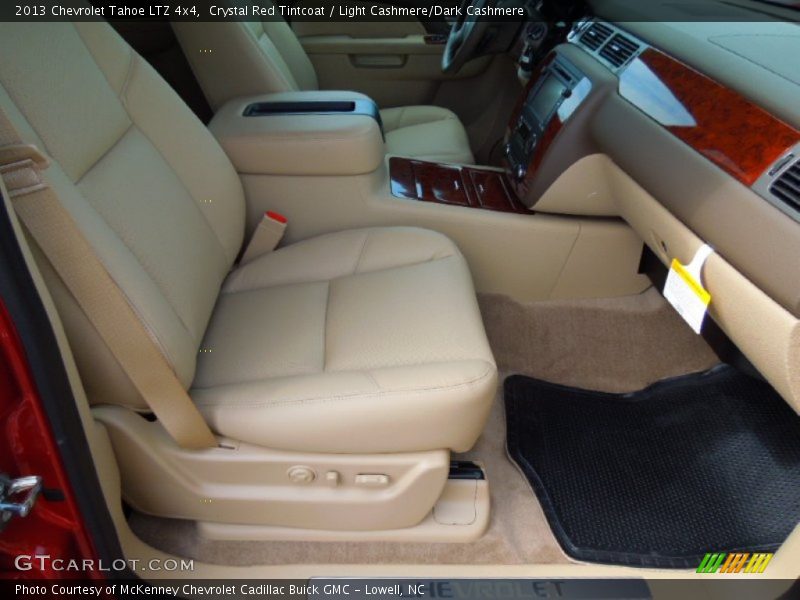 Front Seat of 2013 Tahoe LTZ 4x4