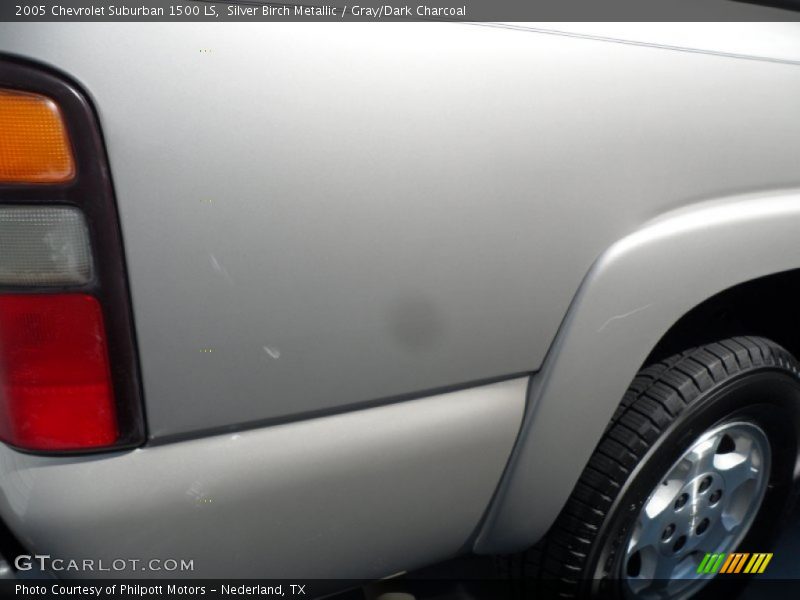 Silver Birch Metallic / Gray/Dark Charcoal 2005 Chevrolet Suburban 1500 LS