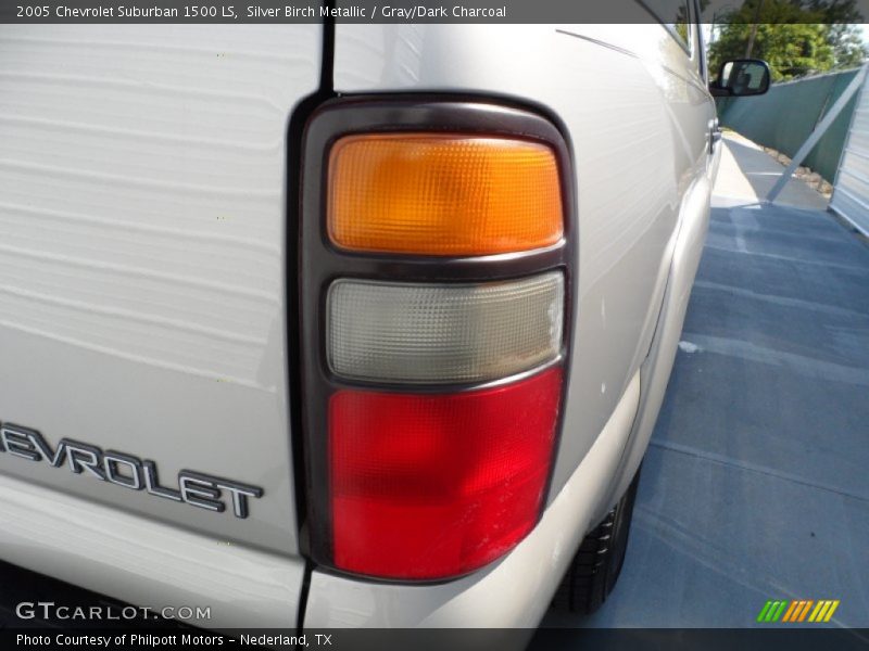 Silver Birch Metallic / Gray/Dark Charcoal 2005 Chevrolet Suburban 1500 LS