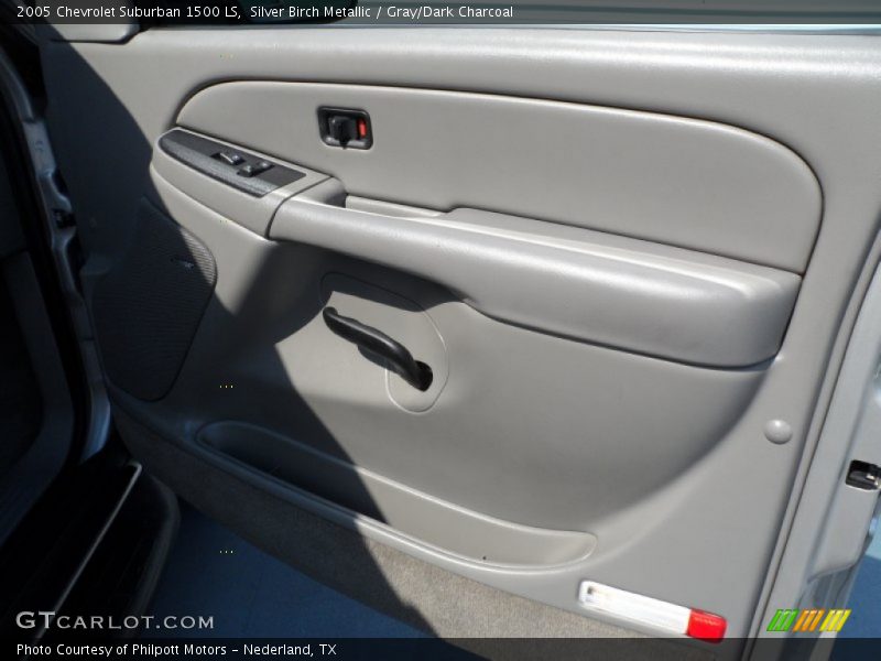 Silver Birch Metallic / Gray/Dark Charcoal 2005 Chevrolet Suburban 1500 LS