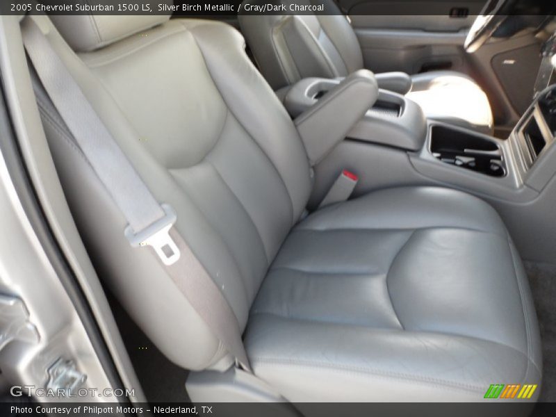 Silver Birch Metallic / Gray/Dark Charcoal 2005 Chevrolet Suburban 1500 LS