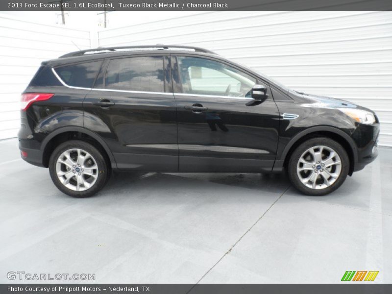 Tuxedo Black Metallic / Charcoal Black 2013 Ford Escape SEL 1.6L EcoBoost