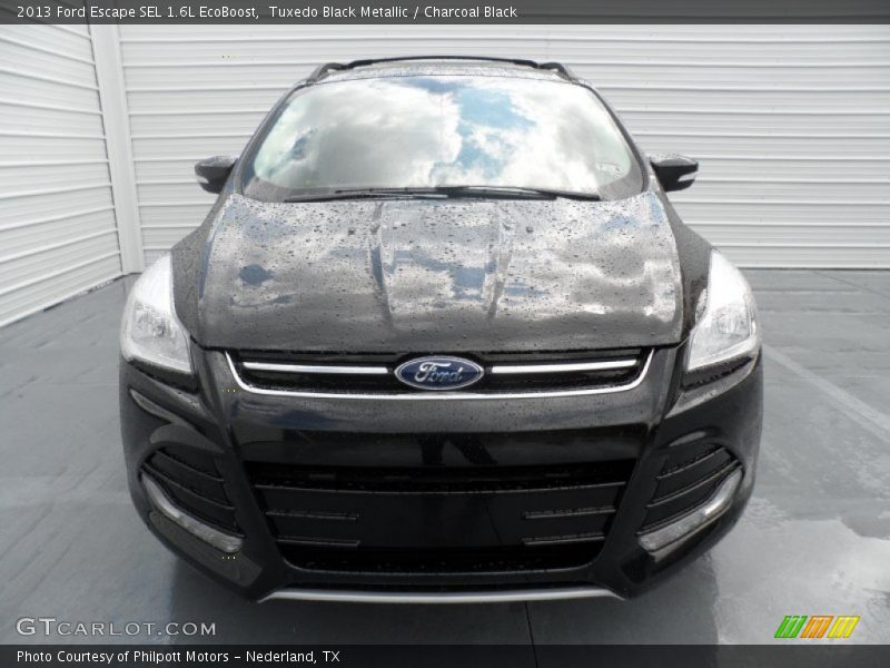 Tuxedo Black Metallic / Charcoal Black 2013 Ford Escape SEL 1.6L EcoBoost
