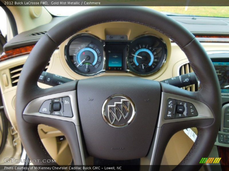 Gold Mist Metallic / Cashmere 2012 Buick LaCrosse FWD