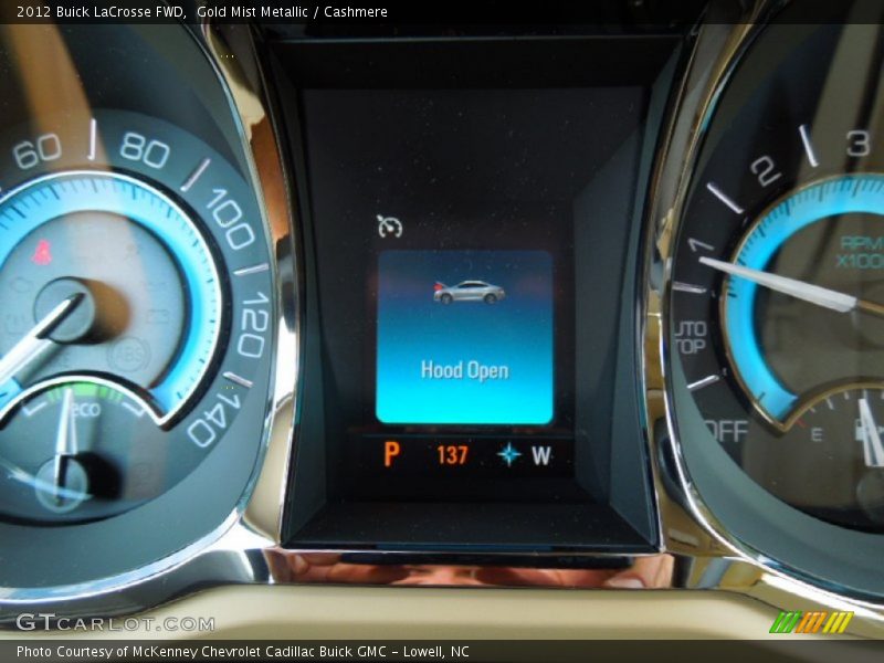 Gold Mist Metallic / Cashmere 2012 Buick LaCrosse FWD