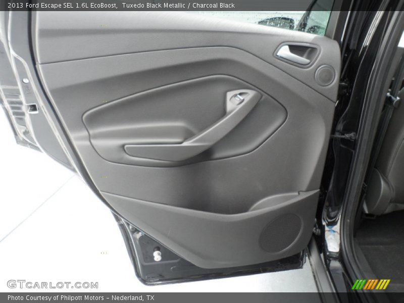 Tuxedo Black Metallic / Charcoal Black 2013 Ford Escape SEL 1.6L EcoBoost