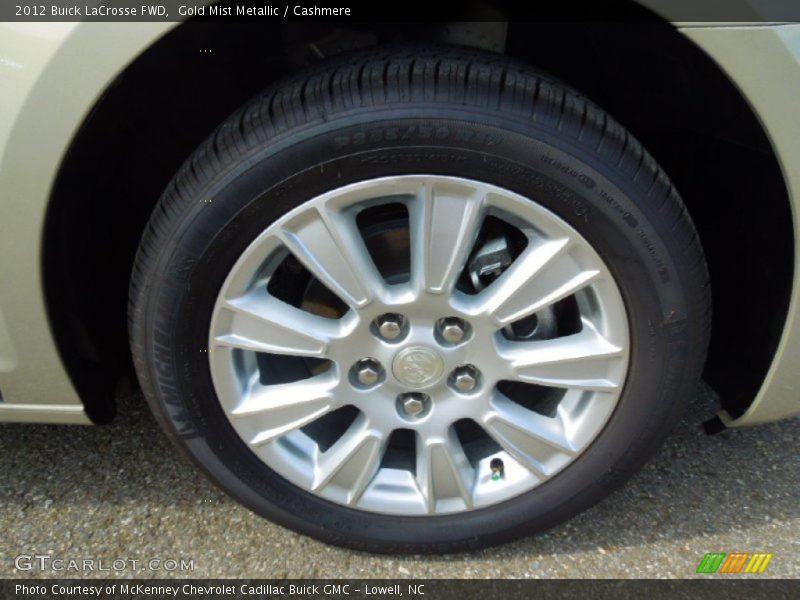 Gold Mist Metallic / Cashmere 2012 Buick LaCrosse FWD