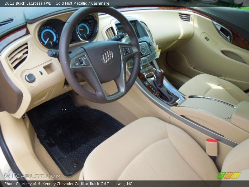 Gold Mist Metallic / Cashmere 2012 Buick LaCrosse FWD