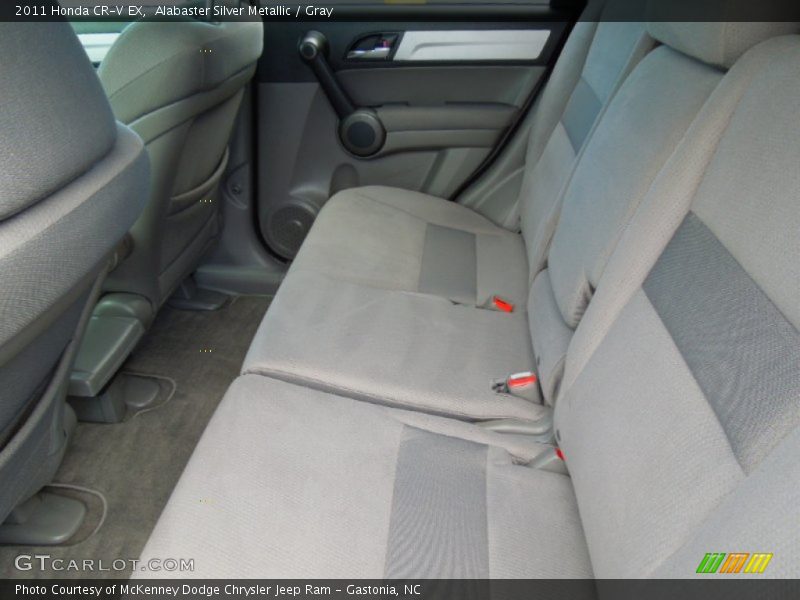 Alabaster Silver Metallic / Gray 2011 Honda CR-V EX