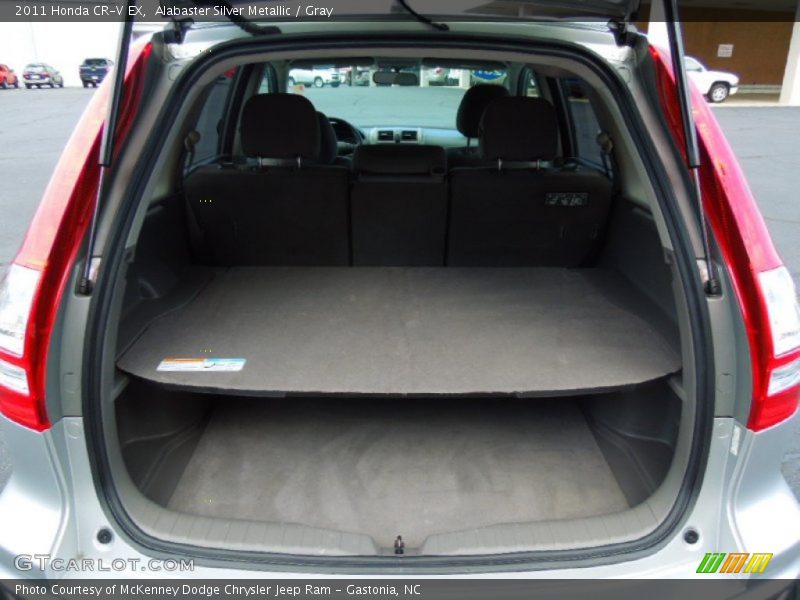 Alabaster Silver Metallic / Gray 2011 Honda CR-V EX