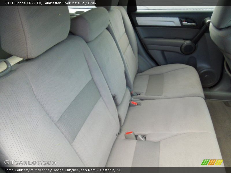 Alabaster Silver Metallic / Gray 2011 Honda CR-V EX