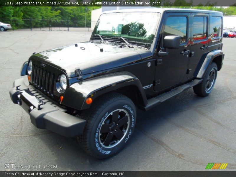  2012 Wrangler Unlimited Altitude 4x4 Black