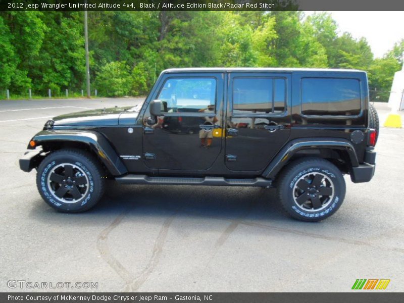  2012 Wrangler Unlimited Altitude 4x4 Black