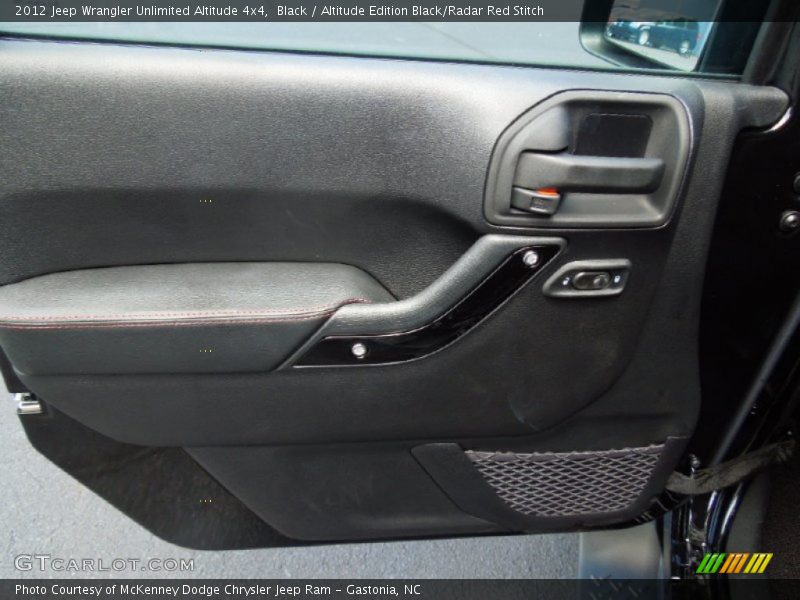 Door Panel of 2012 Wrangler Unlimited Altitude 4x4