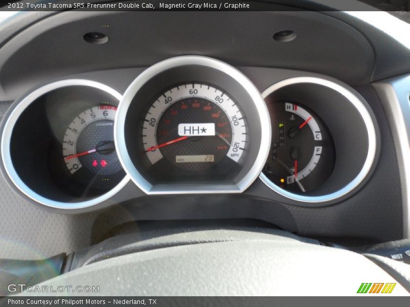 Magnetic Gray Mica / Graphite 2012 Toyota Tacoma SR5 Prerunner Double Cab