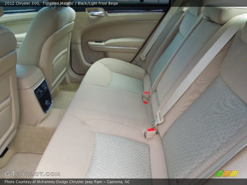 Tungsten Metallic / Black/Light Frost Beige 2012 Chrysler 300