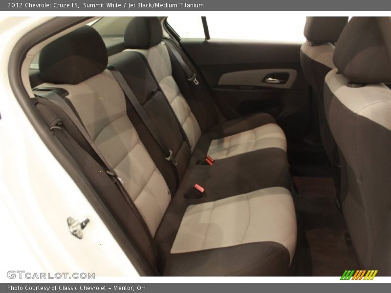 Summit White / Jet Black/Medium Titanium 2012 Chevrolet Cruze LS