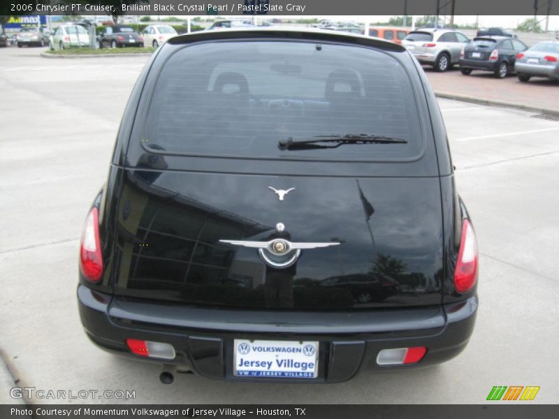 Brilliant Black Crystal Pearl / Pastel Slate Gray 2006 Chrysler PT Cruiser