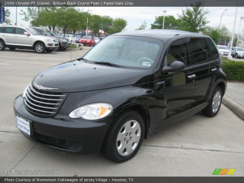 Brilliant Black Crystal Pearl / Pastel Slate Gray 2006 Chrysler PT Cruiser