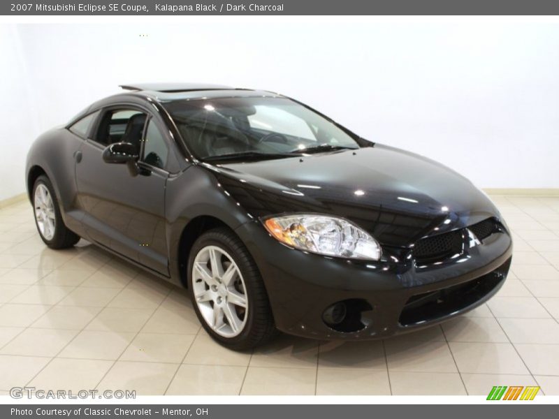 Kalapana Black / Dark Charcoal 2007 Mitsubishi Eclipse SE Coupe