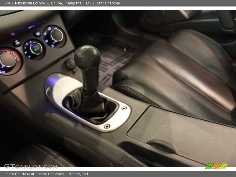 Kalapana Black / Dark Charcoal 2007 Mitsubishi Eclipse SE Coupe