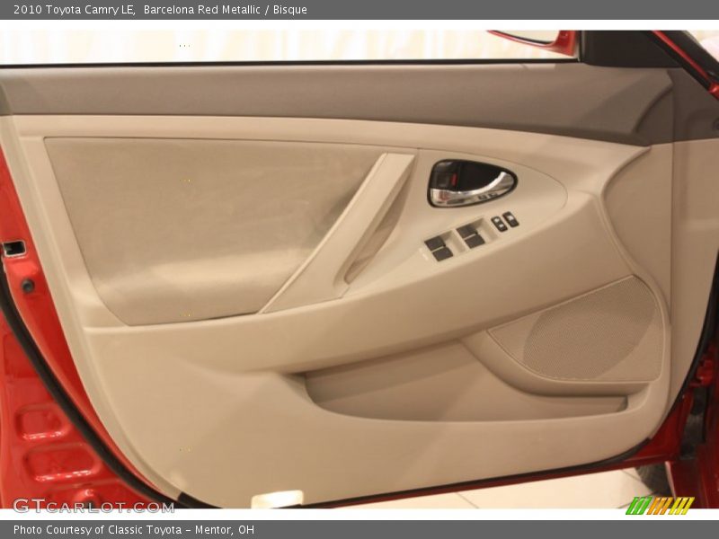 Barcelona Red Metallic / Bisque 2010 Toyota Camry LE