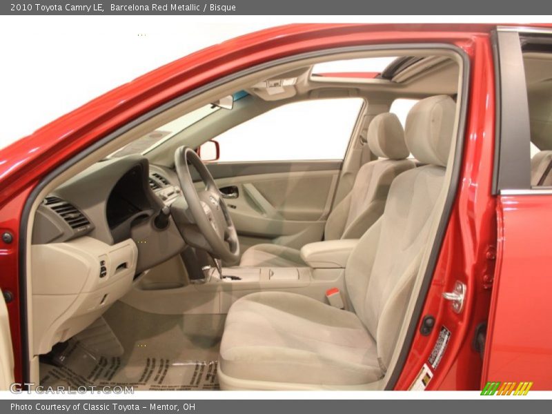 Barcelona Red Metallic / Bisque 2010 Toyota Camry LE