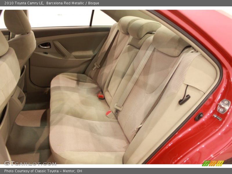 Barcelona Red Metallic / Bisque 2010 Toyota Camry LE