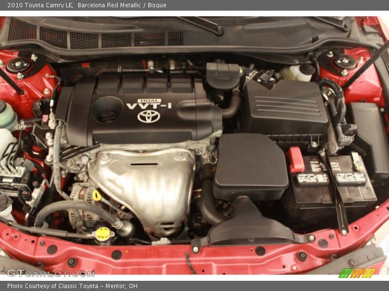 Barcelona Red Metallic / Bisque 2010 Toyota Camry LE