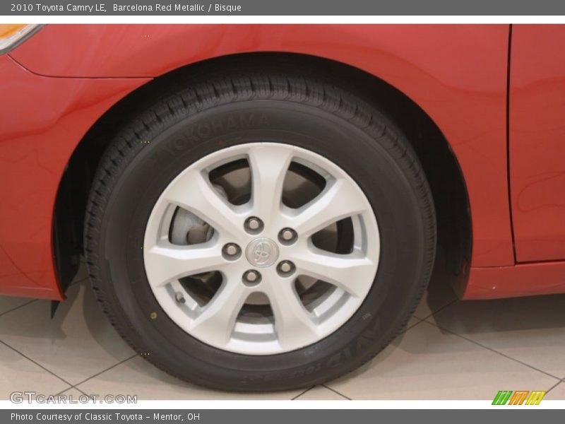 Barcelona Red Metallic / Bisque 2010 Toyota Camry LE