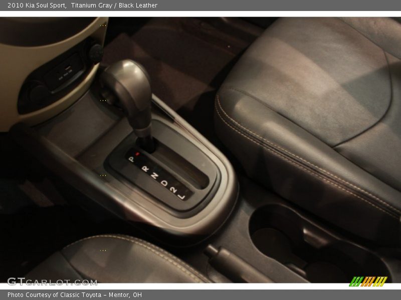 Titanium Gray / Black Leather 2010 Kia Soul Sport