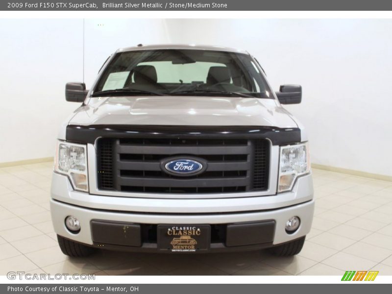 Brilliant Silver Metallic / Stone/Medium Stone 2009 Ford F150 STX SuperCab