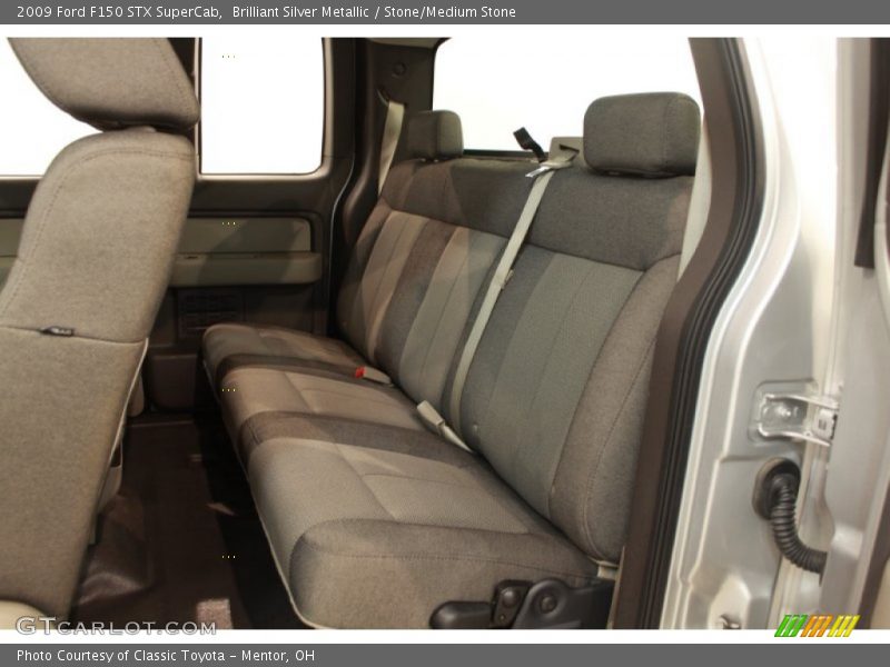 Brilliant Silver Metallic / Stone/Medium Stone 2009 Ford F150 STX SuperCab