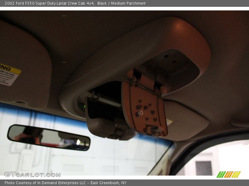 Black / Medium Parchment 2002 Ford F350 Super Duty Lariat Crew Cab 4x4