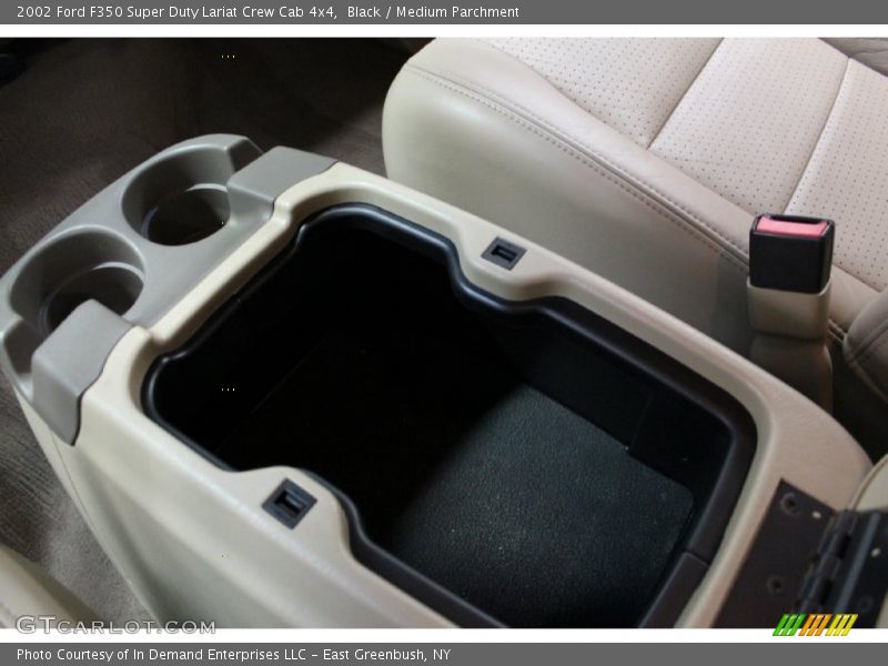 Black / Medium Parchment 2002 Ford F350 Super Duty Lariat Crew Cab 4x4