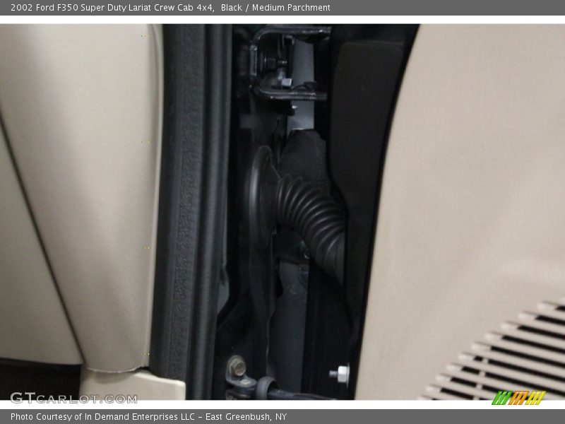 Black / Medium Parchment 2002 Ford F350 Super Duty Lariat Crew Cab 4x4
