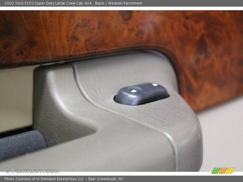 Black / Medium Parchment 2002 Ford F350 Super Duty Lariat Crew Cab 4x4
