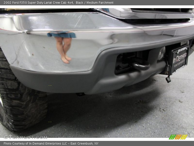 Black / Medium Parchment 2002 Ford F350 Super Duty Lariat Crew Cab 4x4