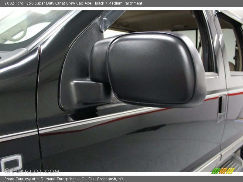 Black / Medium Parchment 2002 Ford F350 Super Duty Lariat Crew Cab 4x4