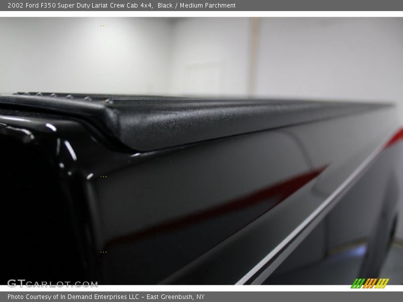 Black / Medium Parchment 2002 Ford F350 Super Duty Lariat Crew Cab 4x4
