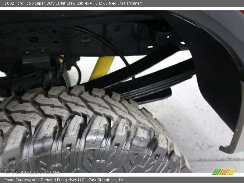 Black / Medium Parchment 2002 Ford F350 Super Duty Lariat Crew Cab 4x4