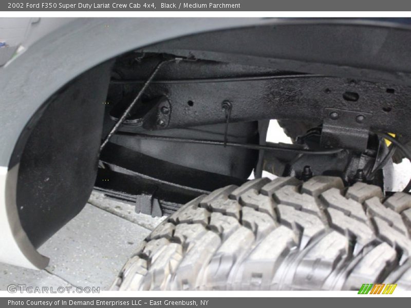 Black / Medium Parchment 2002 Ford F350 Super Duty Lariat Crew Cab 4x4