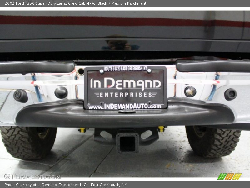 Black / Medium Parchment 2002 Ford F350 Super Duty Lariat Crew Cab 4x4