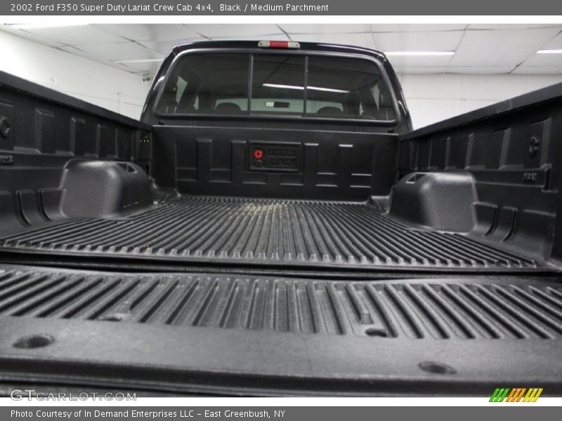 Black / Medium Parchment 2002 Ford F350 Super Duty Lariat Crew Cab 4x4